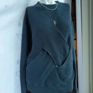 Dark Teal Sweater Large